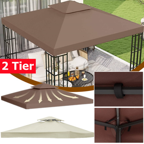 Garden bbq gazebo top cover - gazebo,