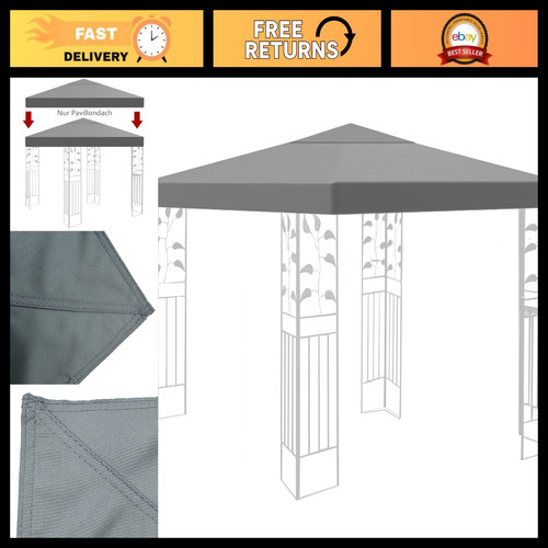 Waterproof 3x3m gazebo - 3x3m,