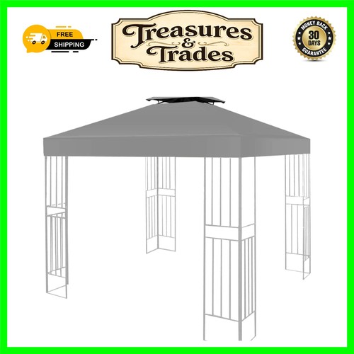 Tier roof gazebo canopy - 2-tier,