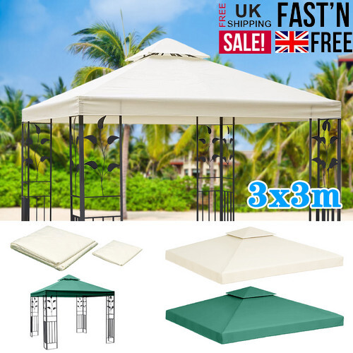 3x3m tier waterproof - 2-tier, gazebo