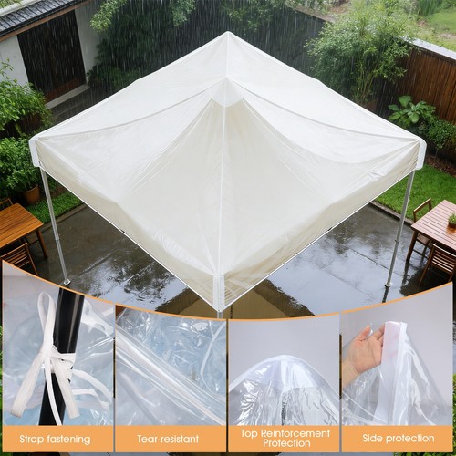 Transparent waterproof gazebo - waterproof,