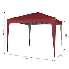 3x3m Replacement Gazebo Canopy