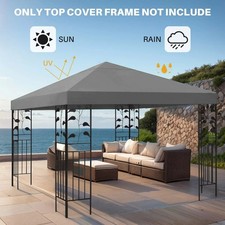 3x3M 1-Tier Waterproof Gazebo